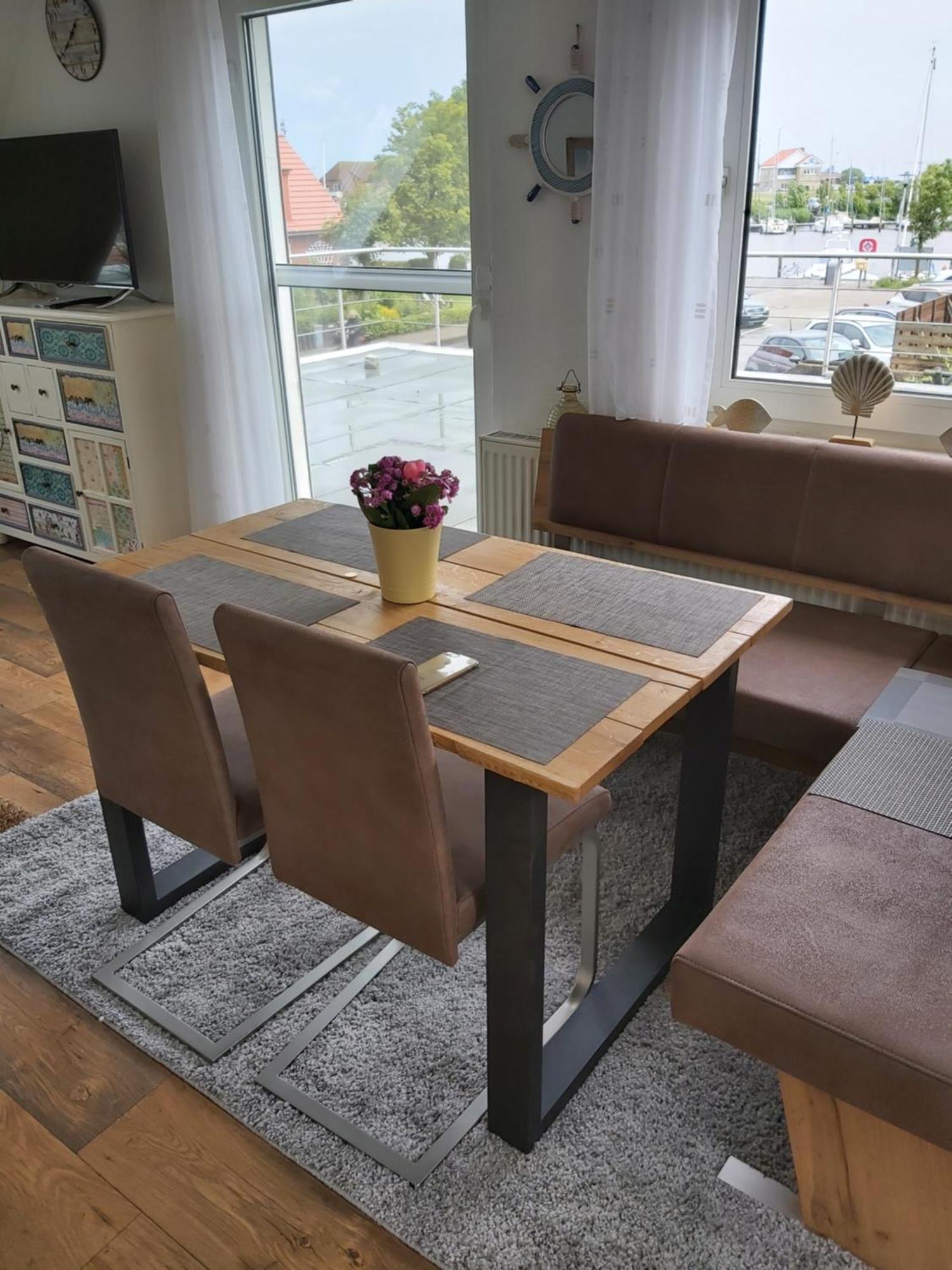 Ferienwohnung Yachthafen De Lorenzo 카롤리넨시엘 외부 사진